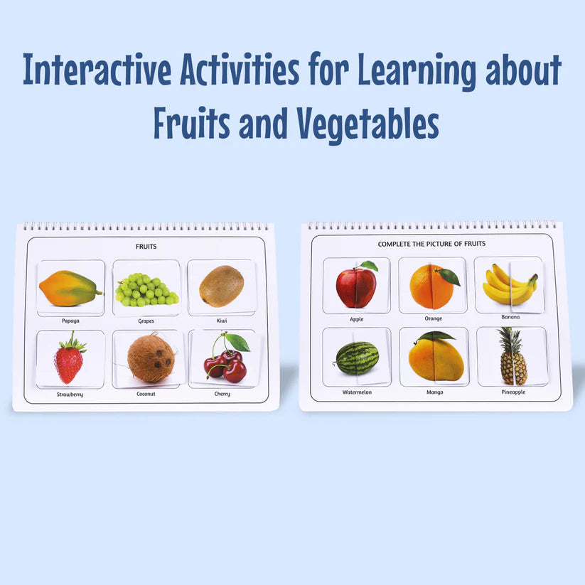 Fruits & Vegetables (Ages 1 to 4 years) - Kee&Ka