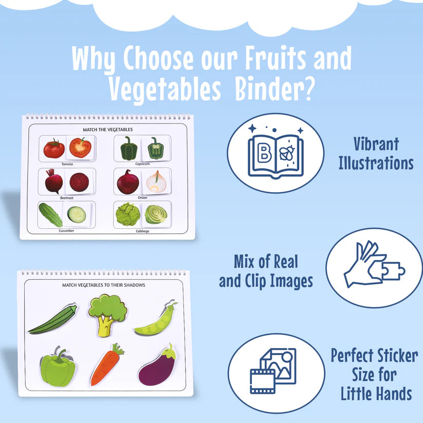 Fruits & Vegetables (Ages 1 to 4 years) - Kee&Ka