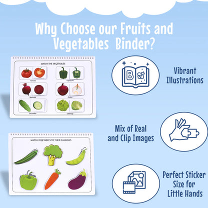 Fruits & Vegetables (Ages 1 to 4 years) - Kee&Ka