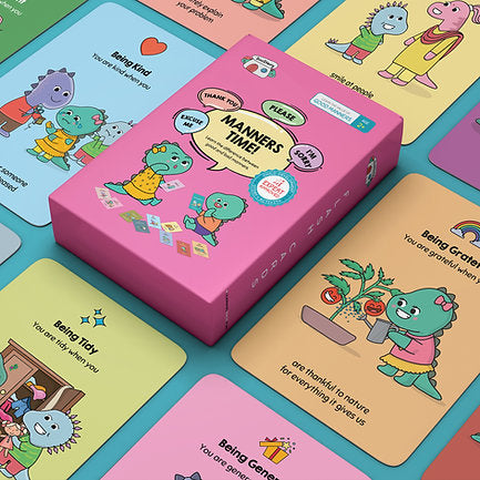 Manners Time Flashcards - Kee&Ka