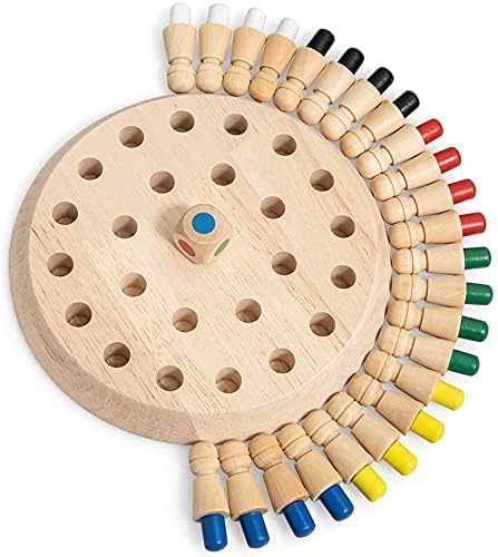 Clapjoy Wooden Memory Match Chess Game Set - Kee&Ka