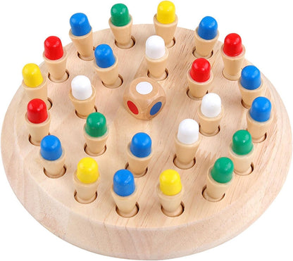 Clapjoy Wooden Memory Match Chess Game Set - Kee&Ka