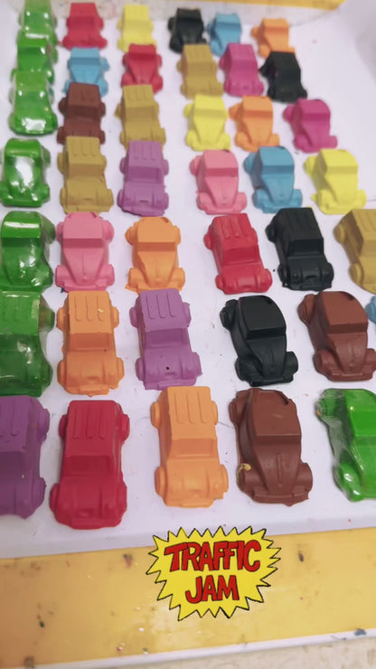 Vintage cars set- set of 8
