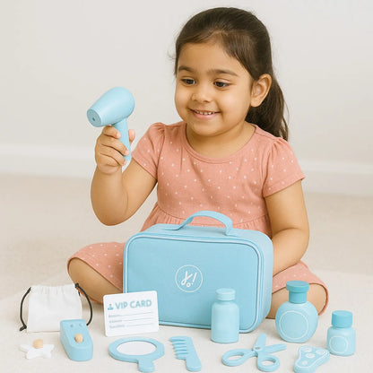 Blue Hairdresser Set - Kee&Ka