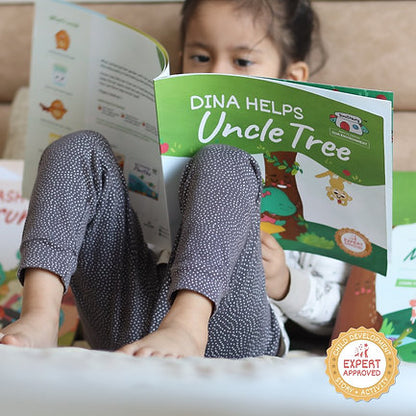 Respect Nature: Dina Helps Uncle Tree Book - Kee&Ka