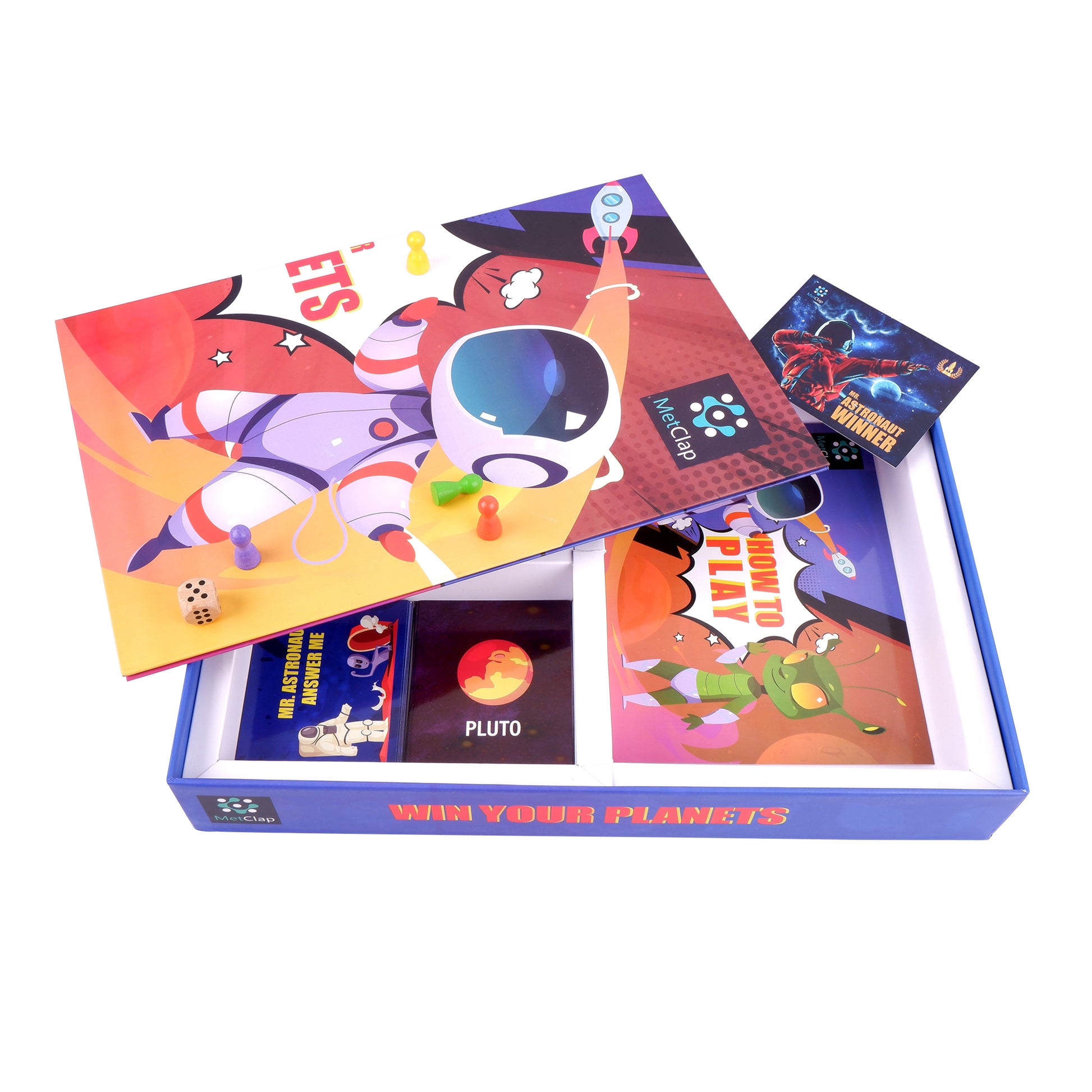 Metclap Win Your Planets (Ages -5 Years) - Kee&Ka